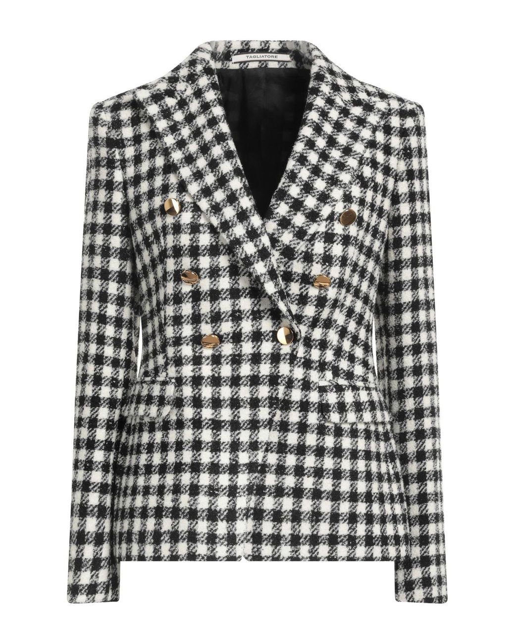 Tagliatore 0205 Black Blazer Virgin Wool, Polyamide, Polyester