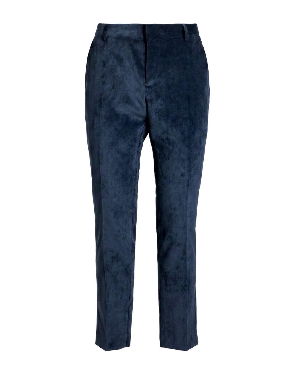 Daniele Alessandrini Blue Midnight Pants Polyester, Polyamide, Elastane for men