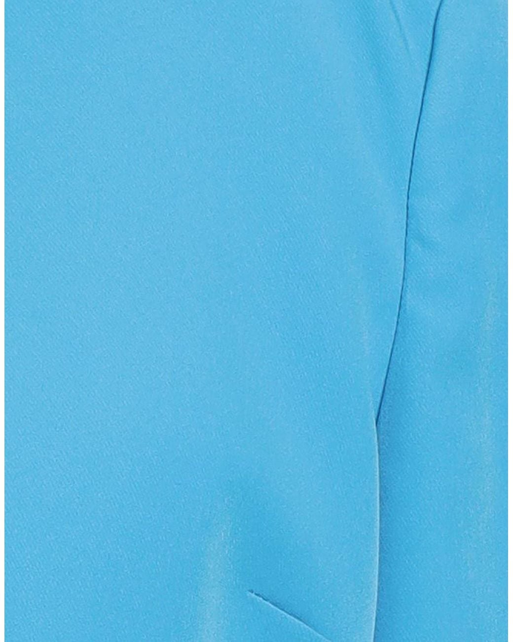 Liu Jo Blue Jacket Polyester, Elastane