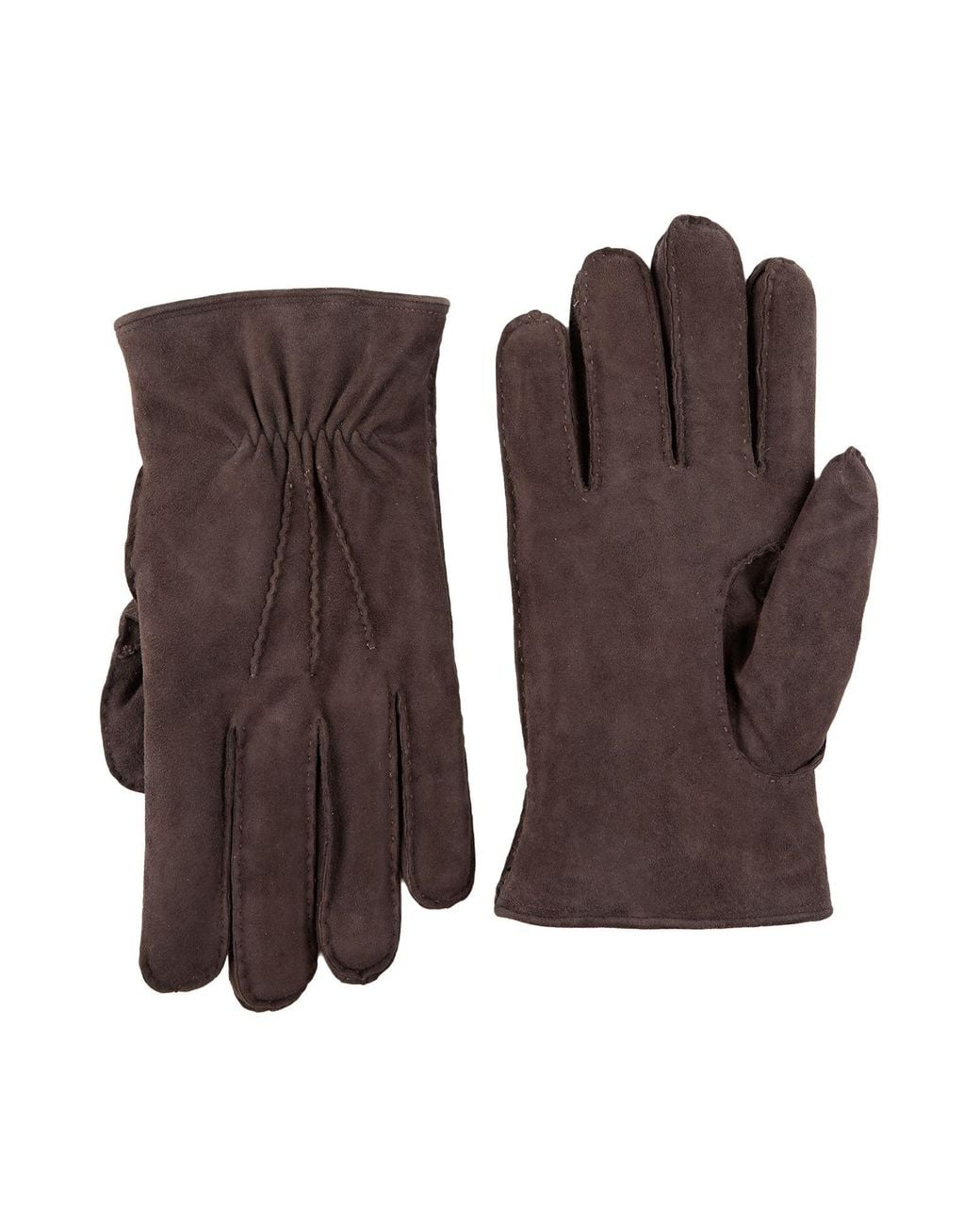 Barba Napoli Brown Gloves Leather for men