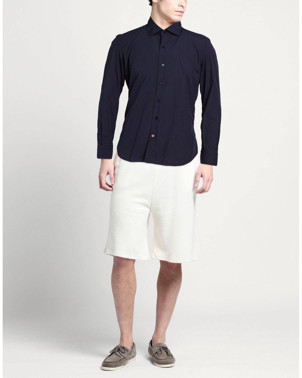 Mazzarelli Blue Shirt for men