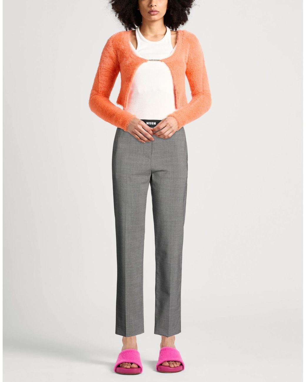 Pantalone di MSGM in Gray