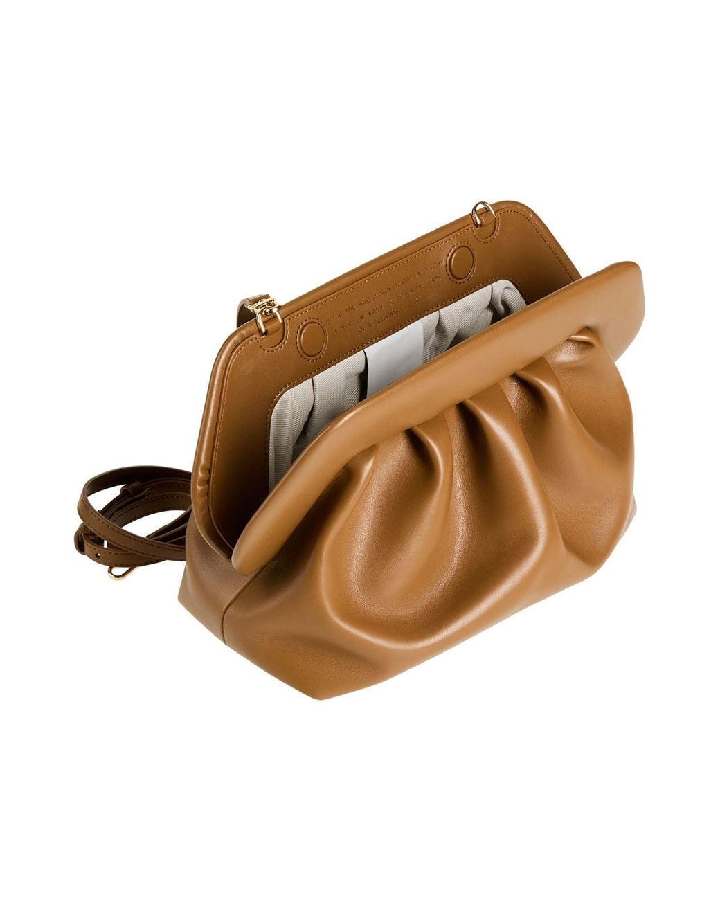 Pochette THEMOIRÈ de color Brown