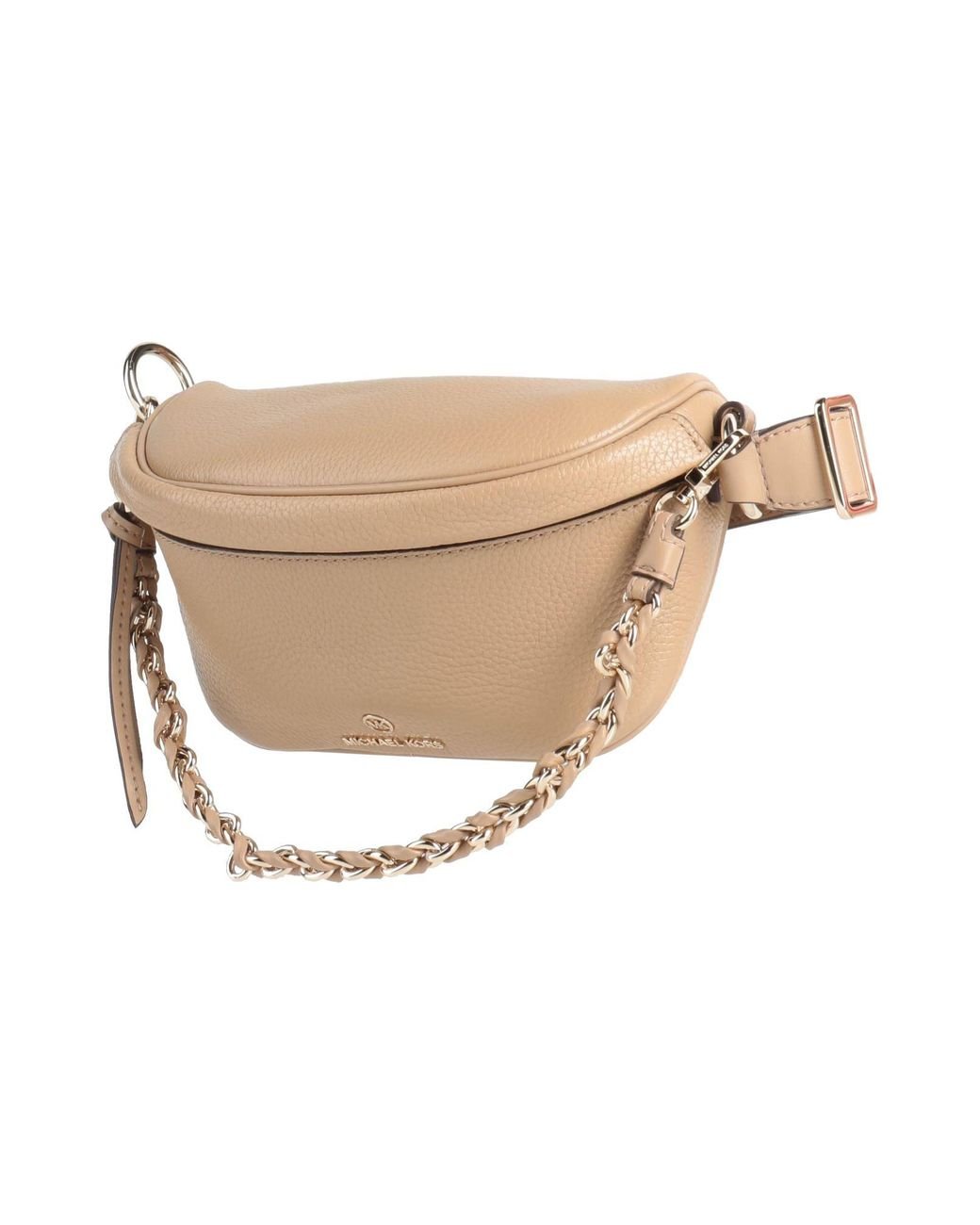 Michael kors white belt bag deals