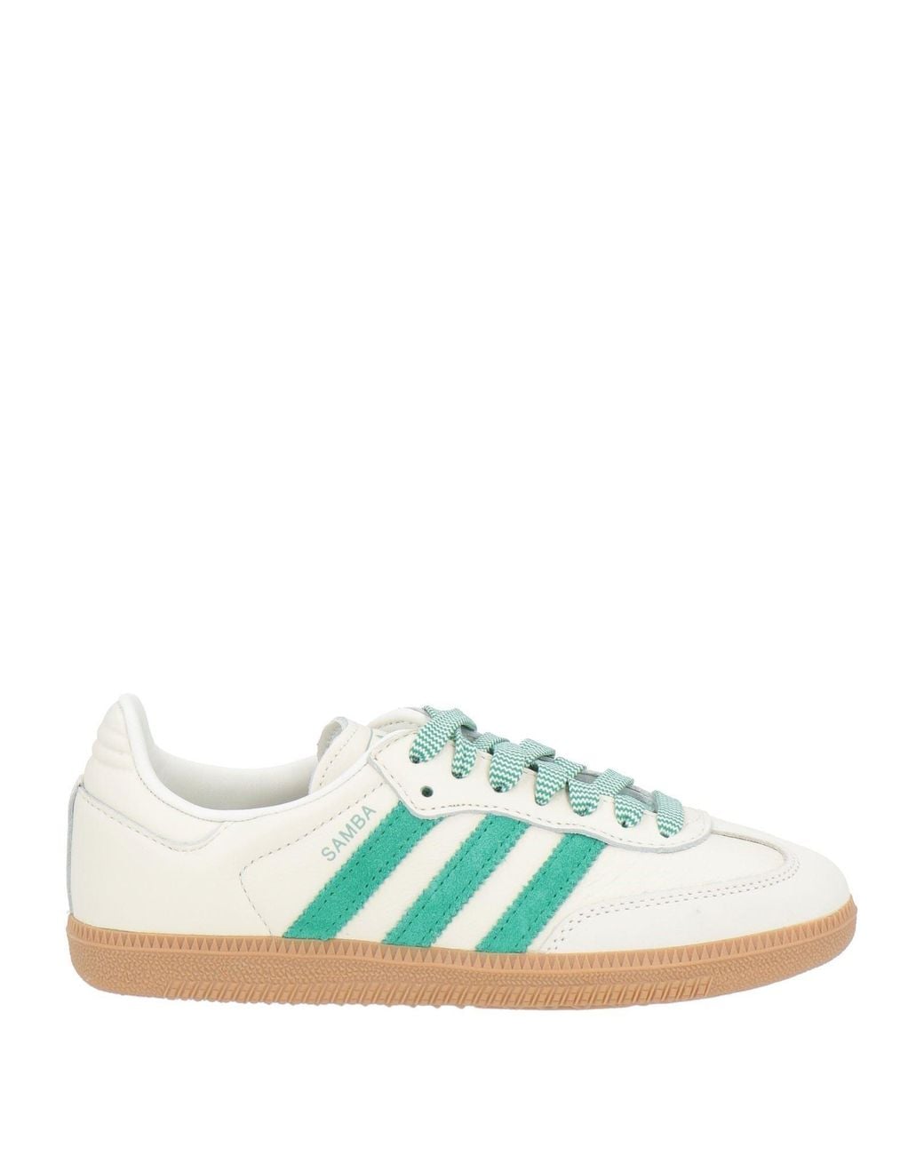 Adidas Green Sneakers Leather