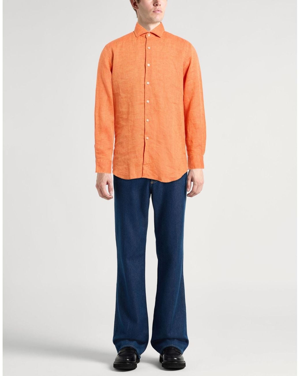 Xacus Orange Shirt for men