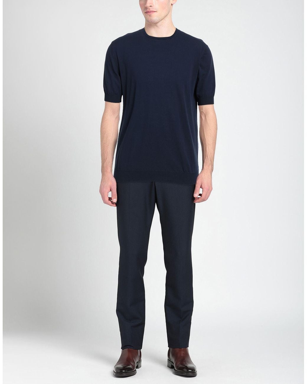 FILIPPO DE LAURENTIIS Blue Jumper for men