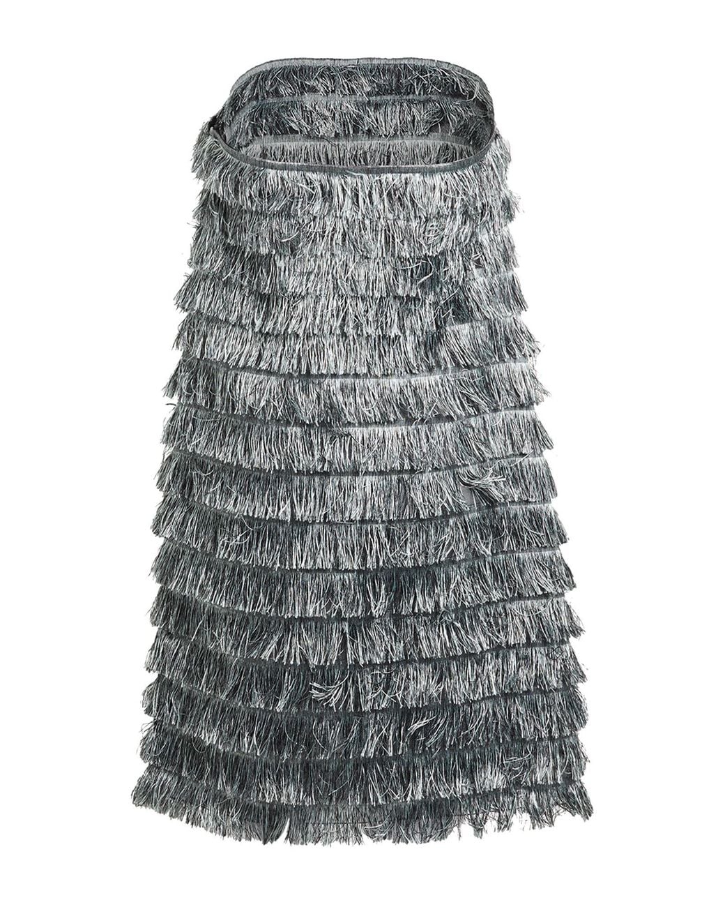 Alberta Ferretti Gray Mini Dresses