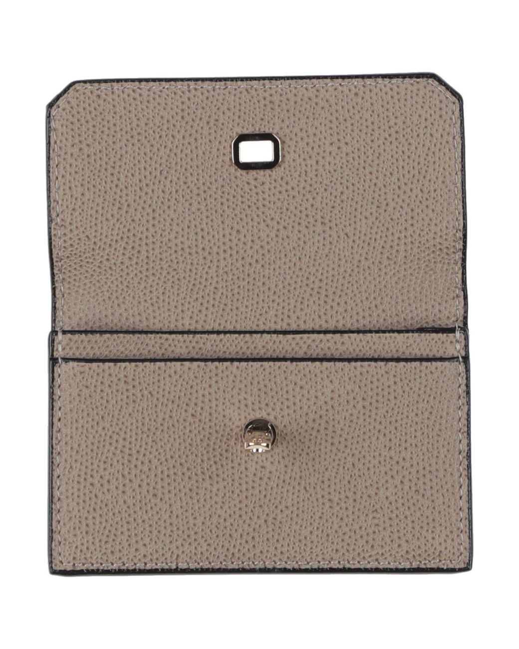 Valextra Natural Cardholder