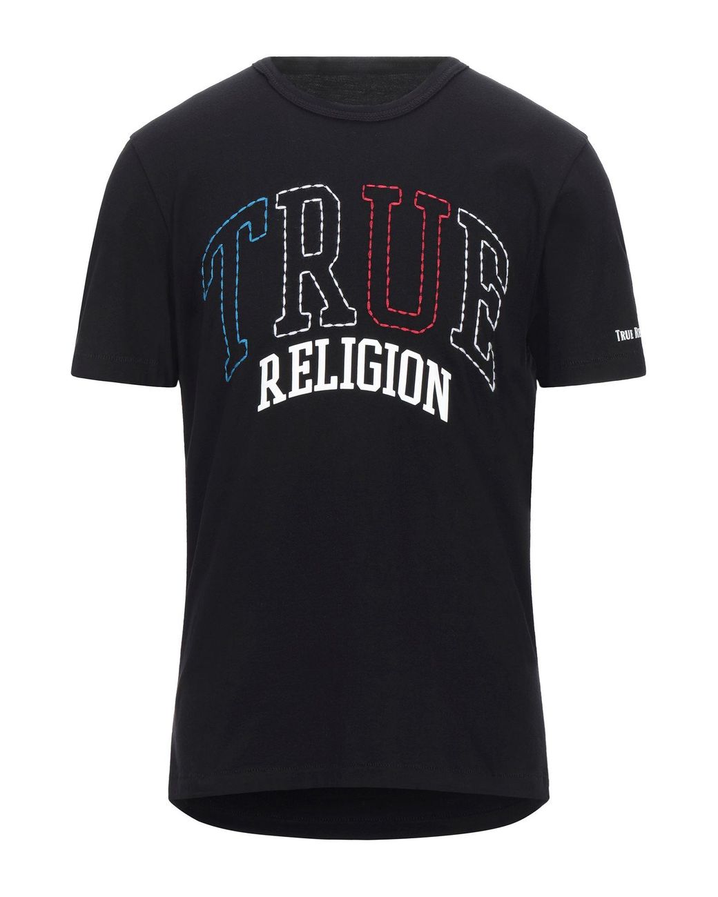 True Religion Cotton T-shirt in Black for Men - Lyst