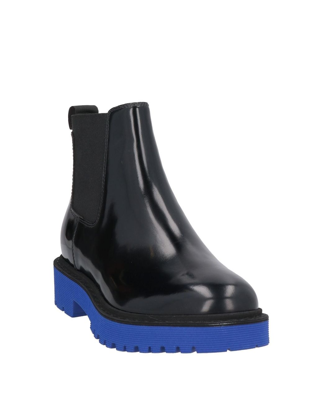 Hogan Blue Ankle Boots