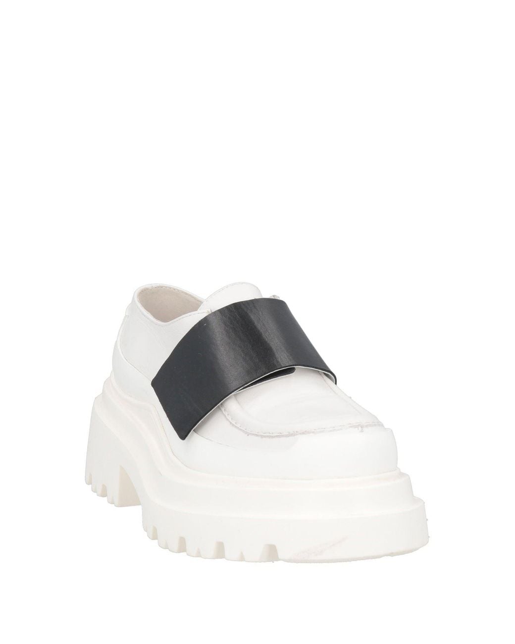 Plan C White Loafers