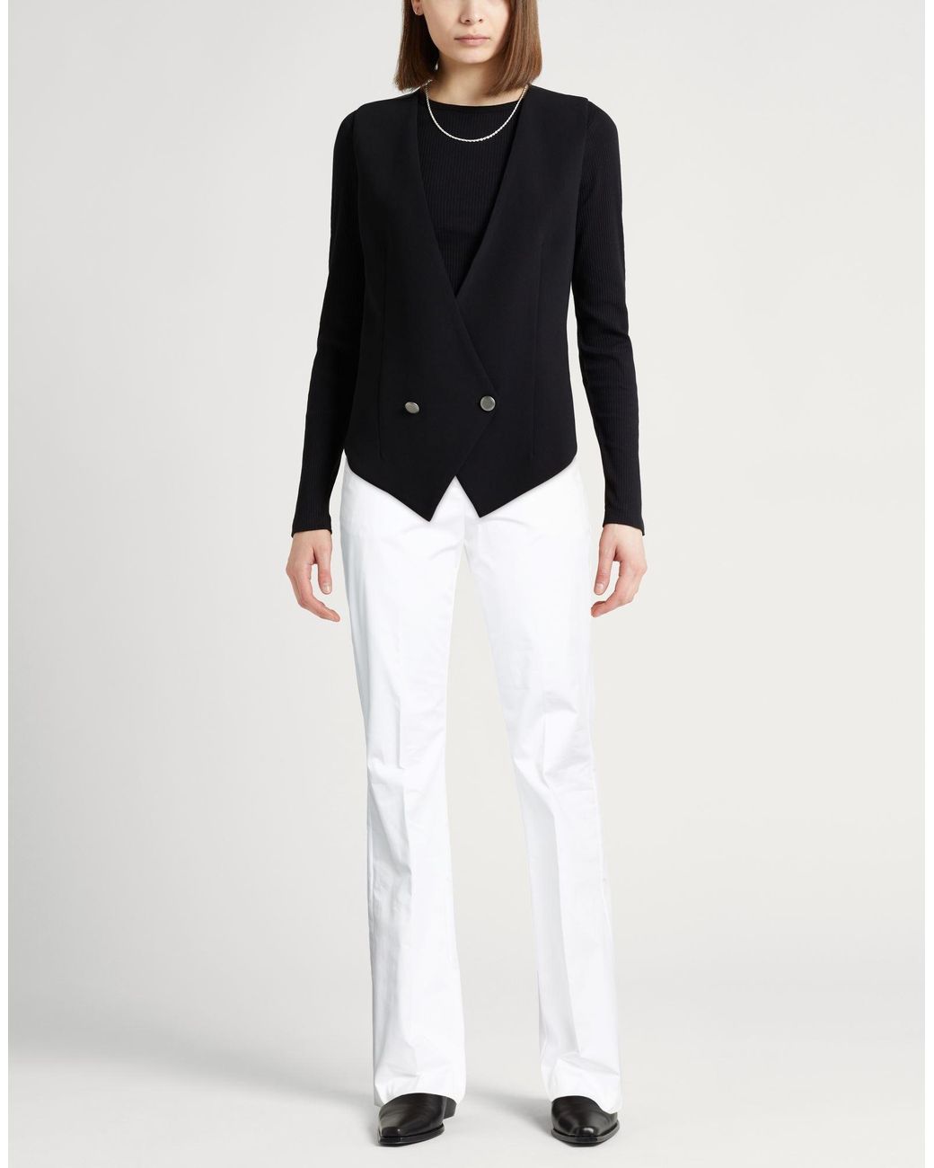 Drumohr White Trouser