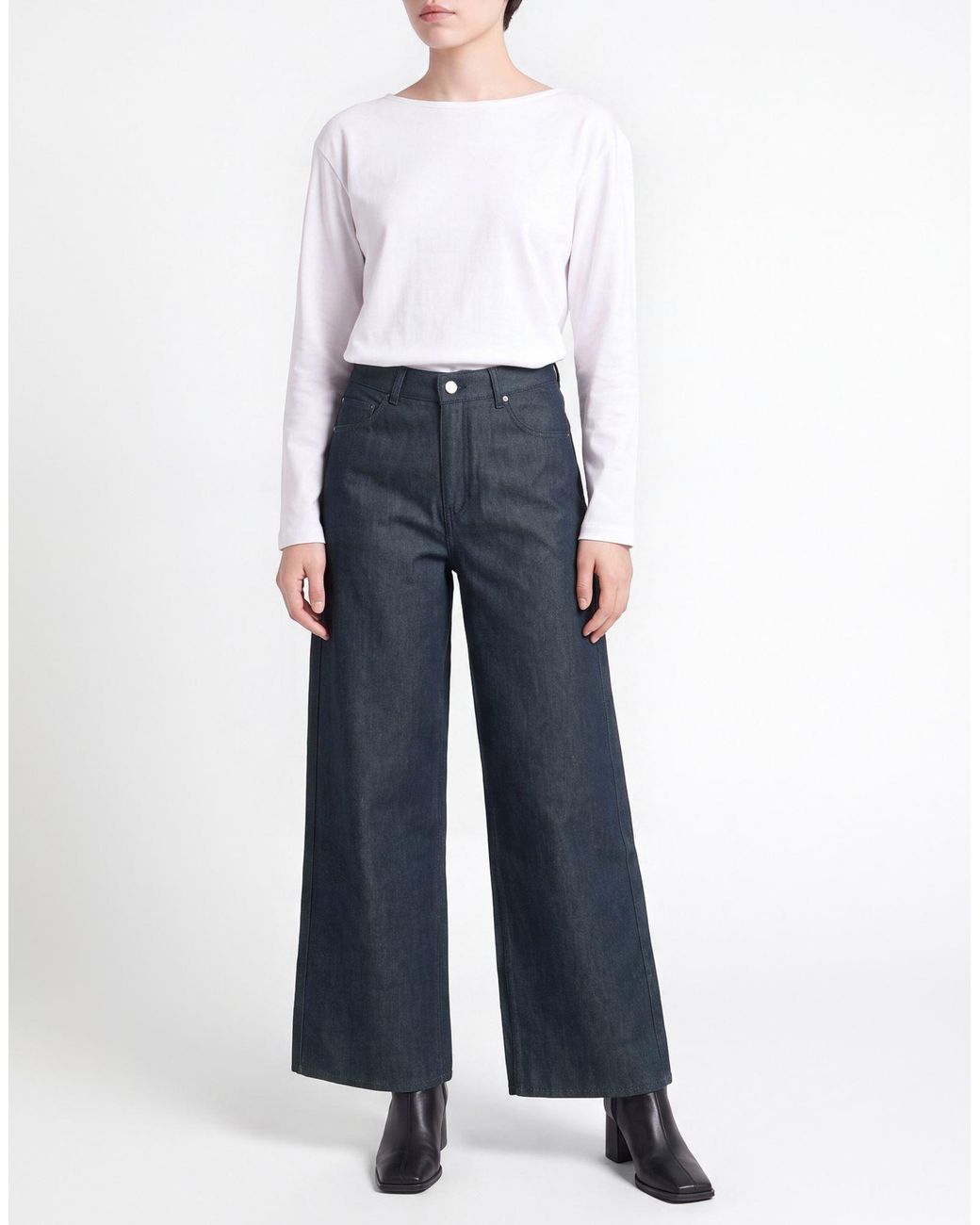ROTATE BIRGER CHRISTENSEN Blue Jeans Cotton