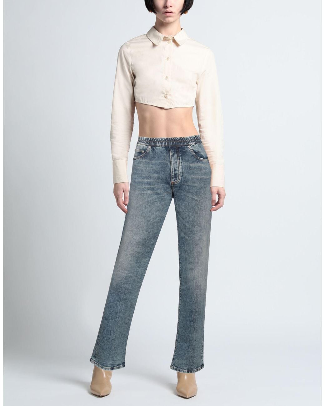 Heron Preston Blue Jeans