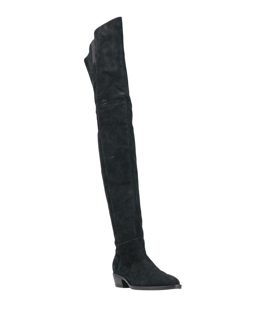 Sergio Rossi Black Boot Leather