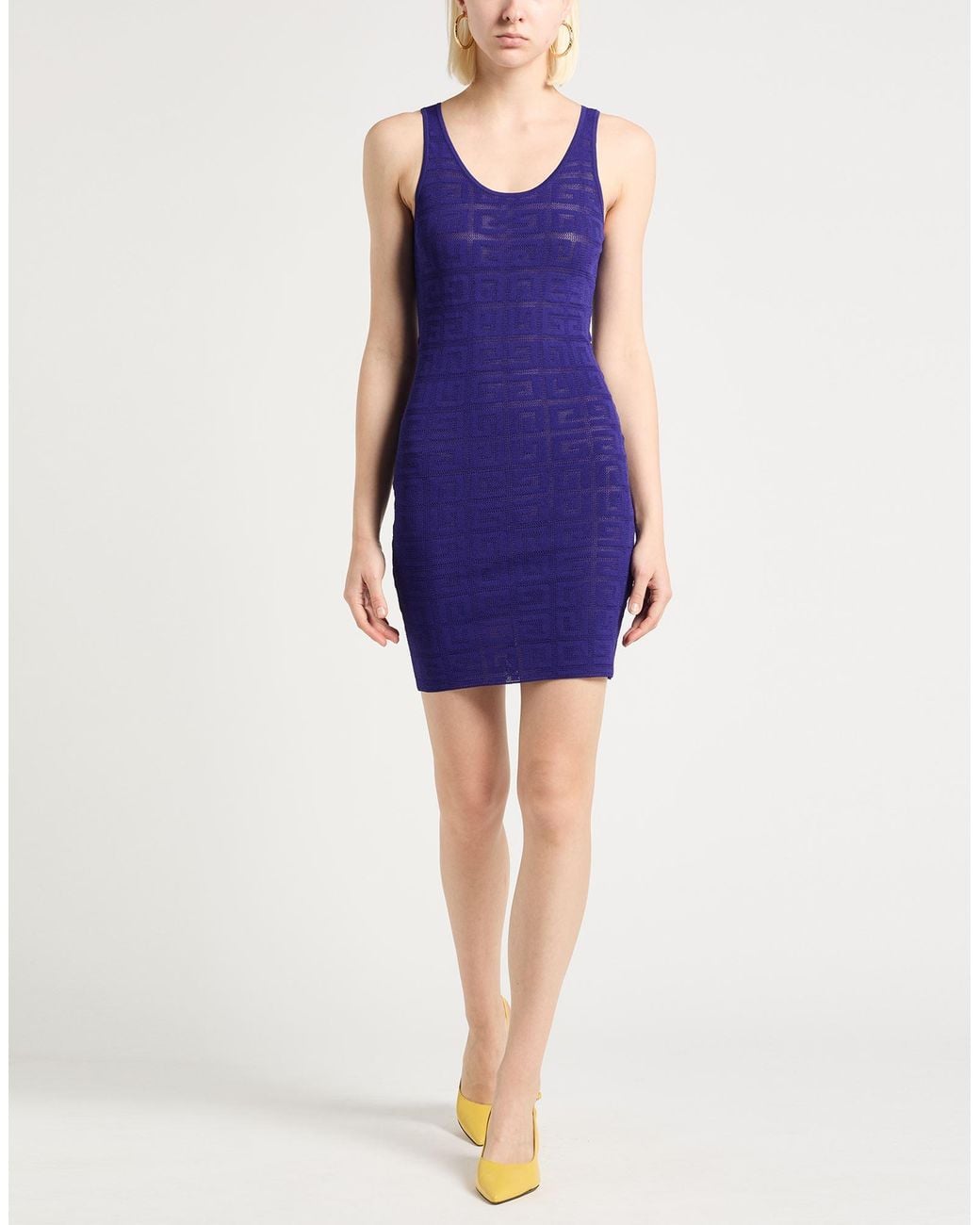 Givenchy Purple Mini Dress