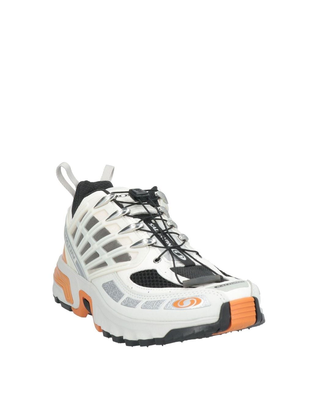 Salomon White Sneakers Textile Fibers for men