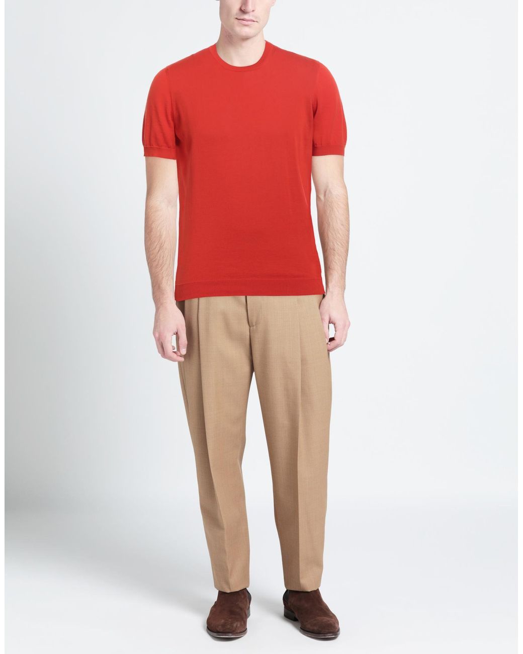 Drumohr Red Sweater for men