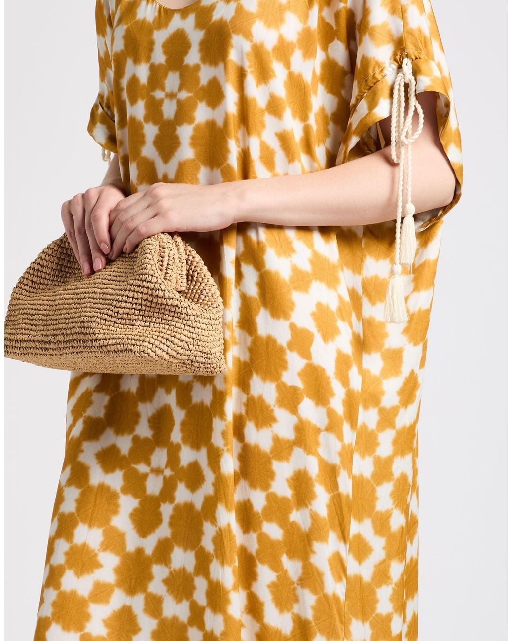 Max & Moi Metallic Maxi Dress