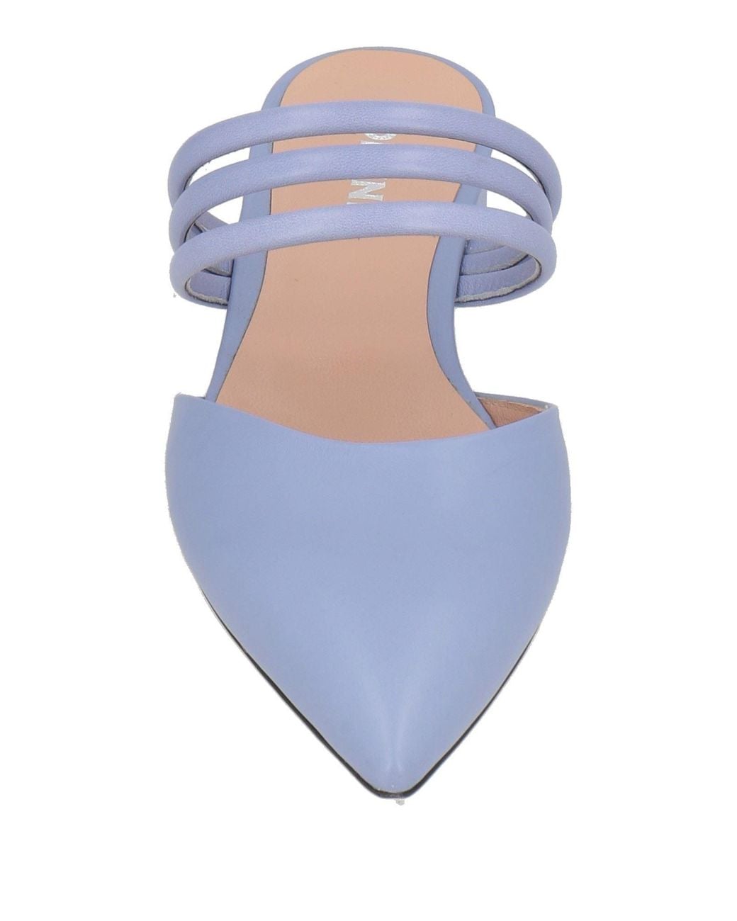 Pollini White Ballet Flats