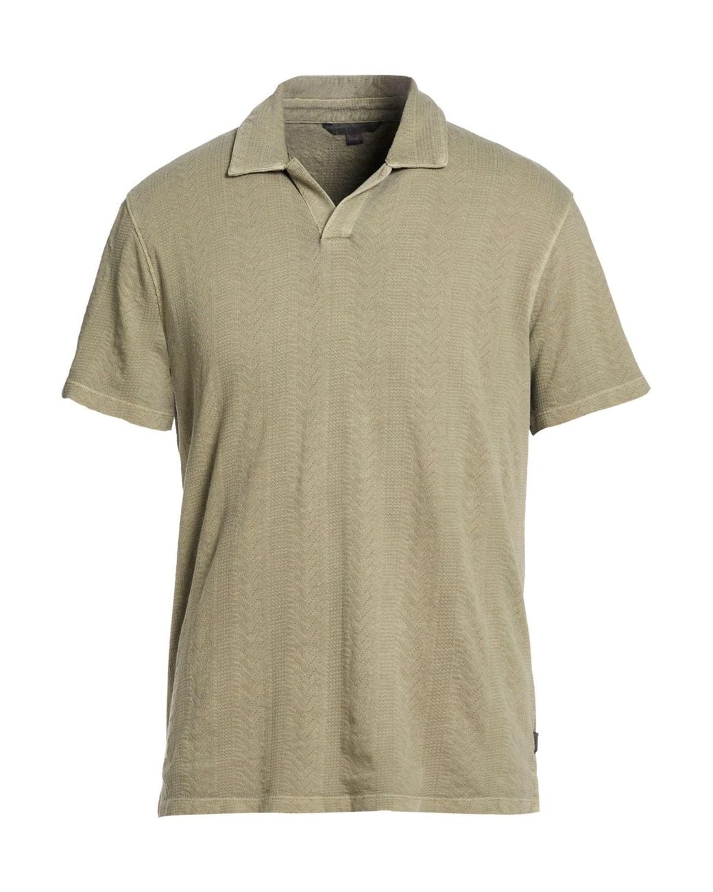 John Varvatos Green Polo Shirt Organic Cotton for men