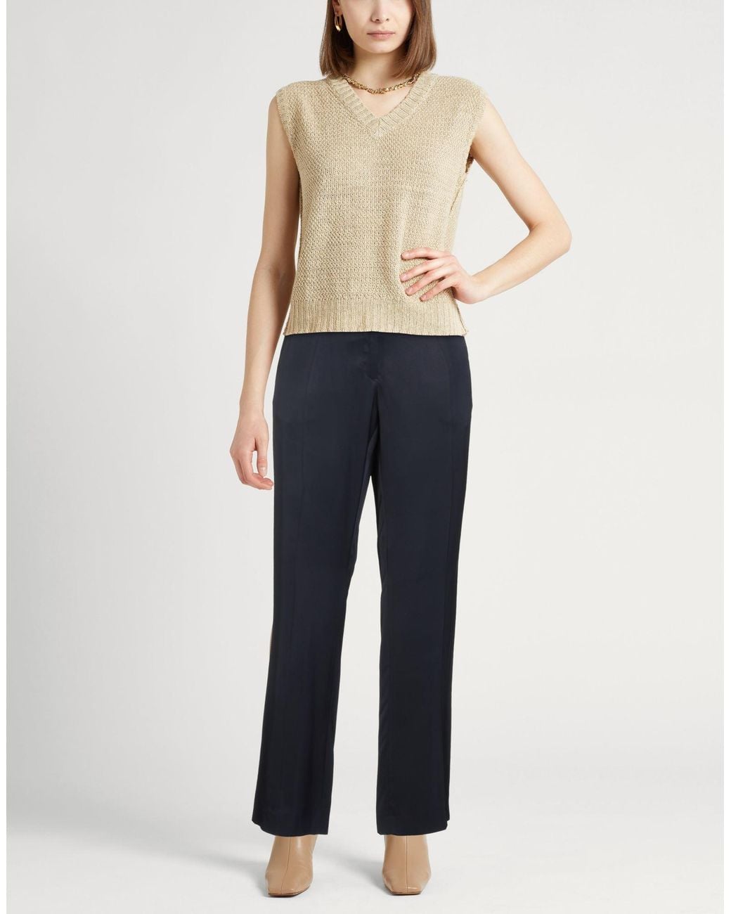 Jil Sander Blue Pants