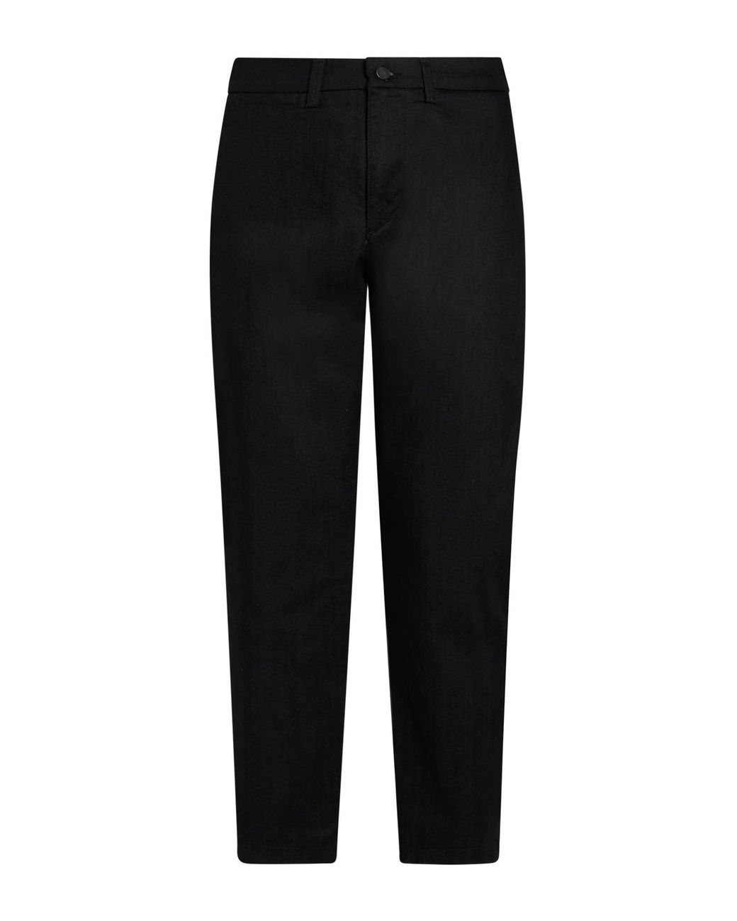 7 For All Mankind Black Jeans Cotton, Polyester, Elastane for men