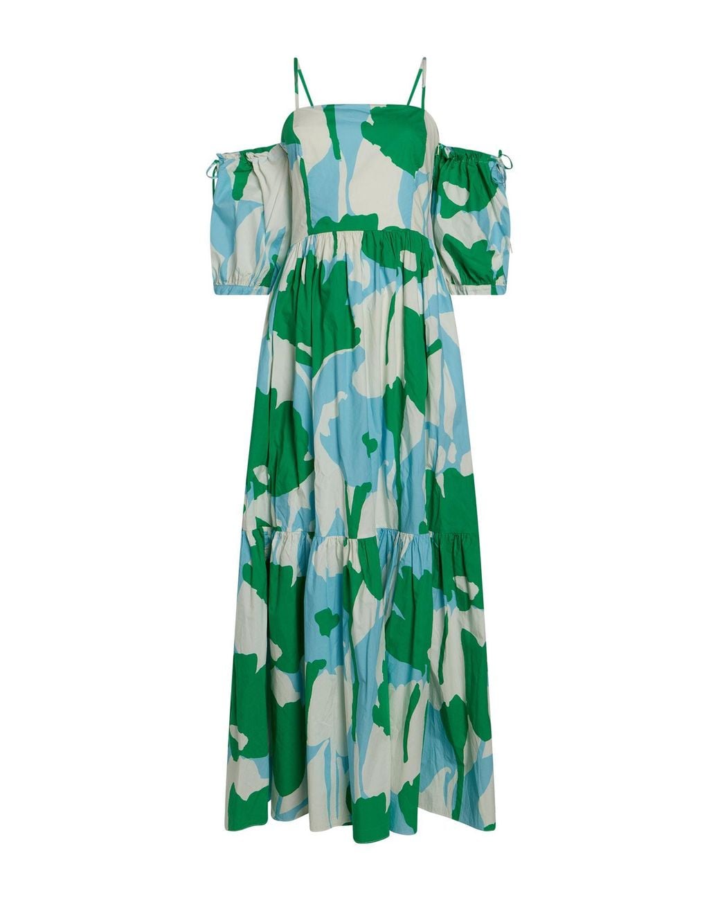 Suoli Green Maxi Dress