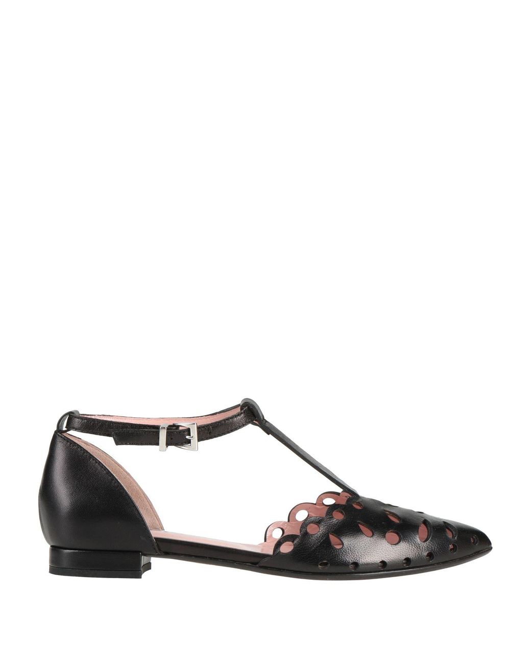 Studio Pollini Black Ballet Flats