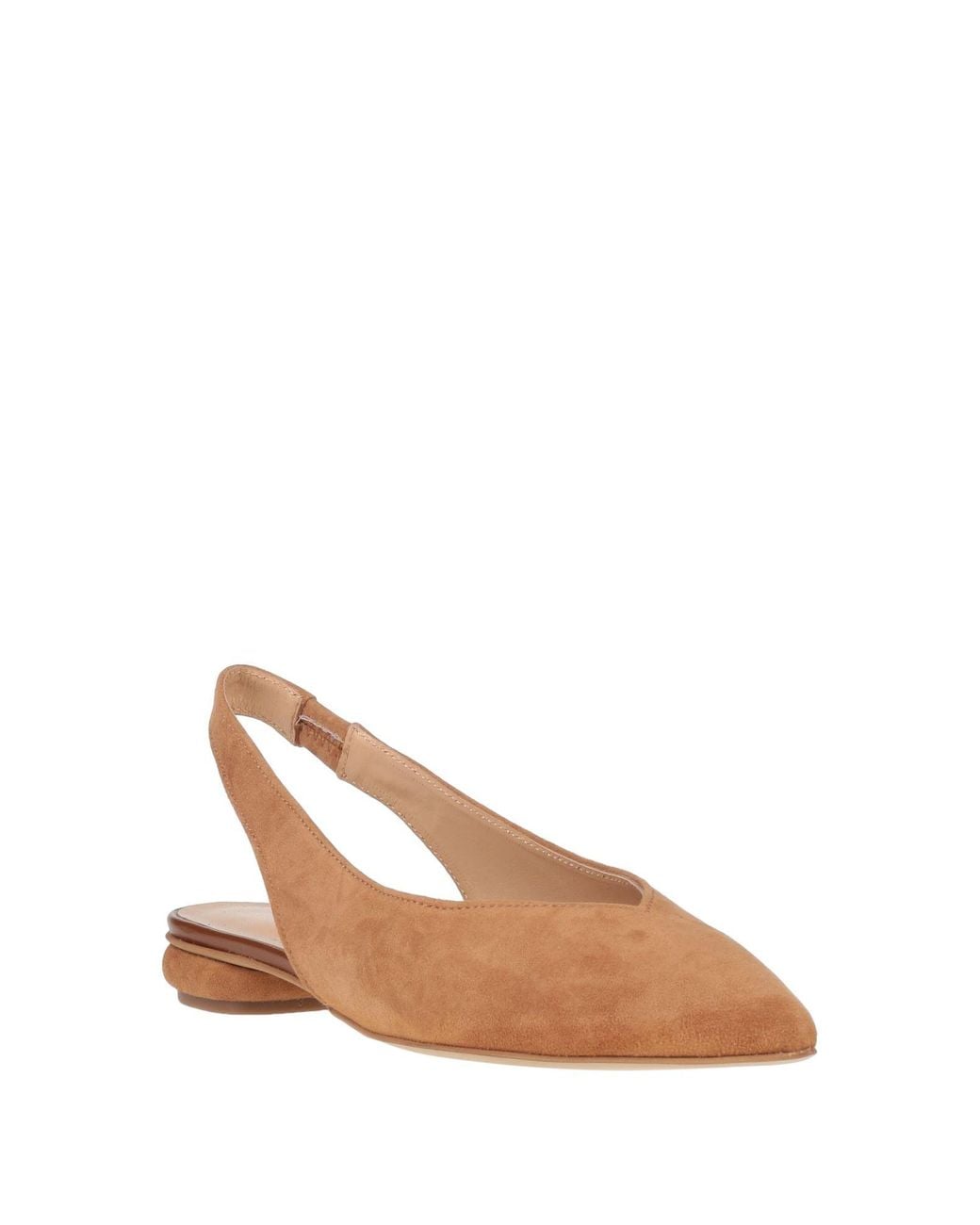 CafeNoir Brown Ballet Flats