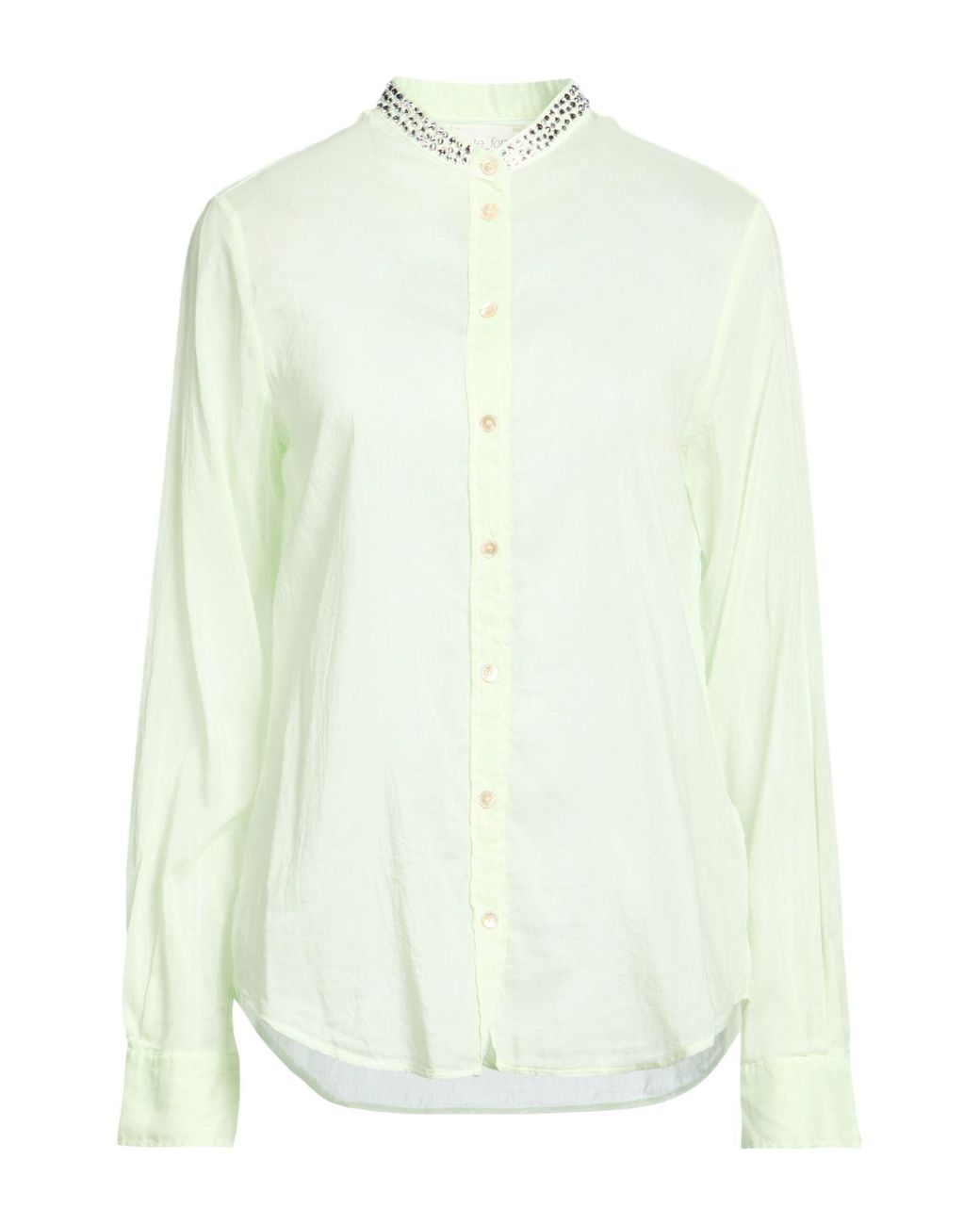Forte_forte White Shirt Cotton, Silk, Glass