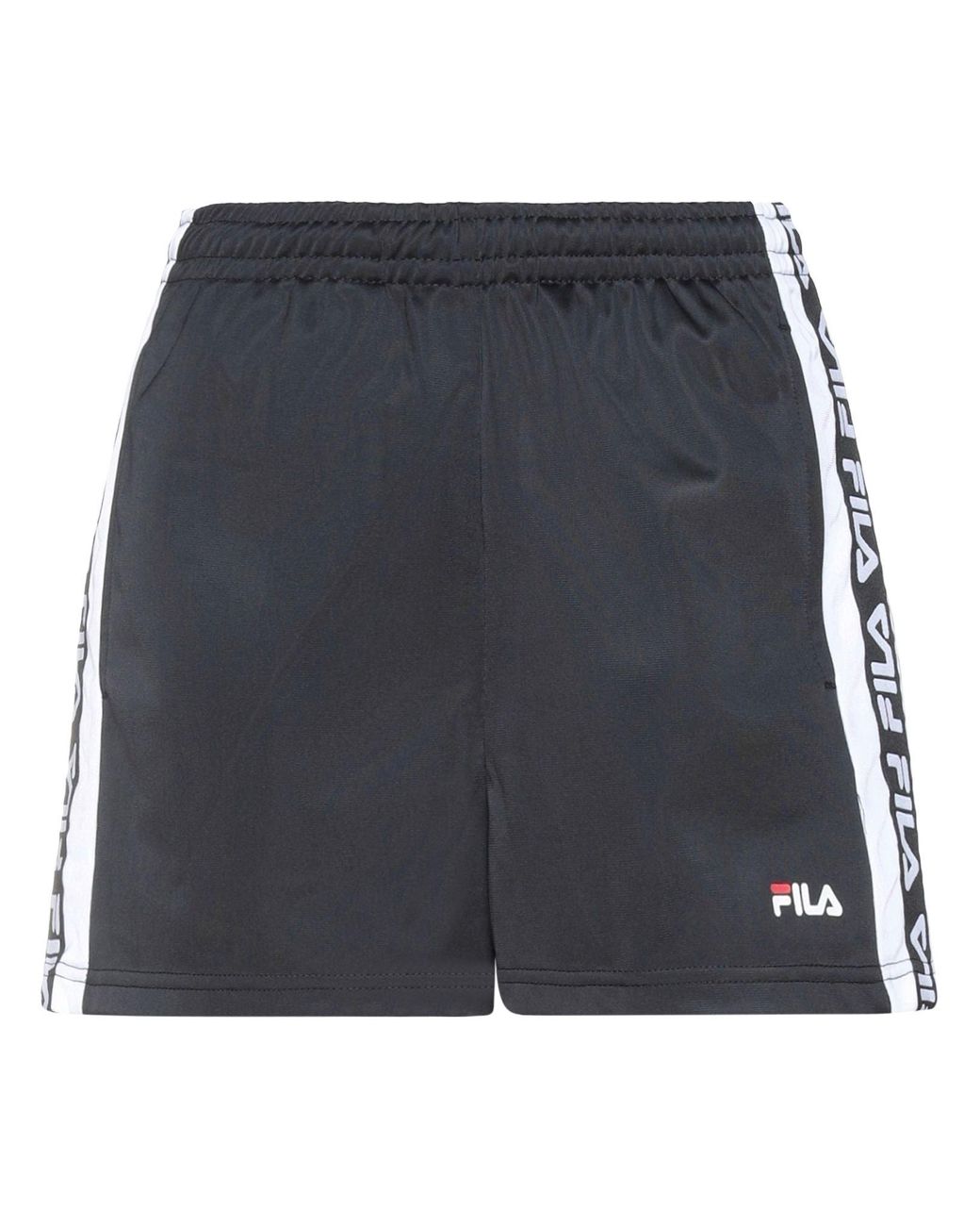 Fila Synthetic Shorts in Black - Lyst