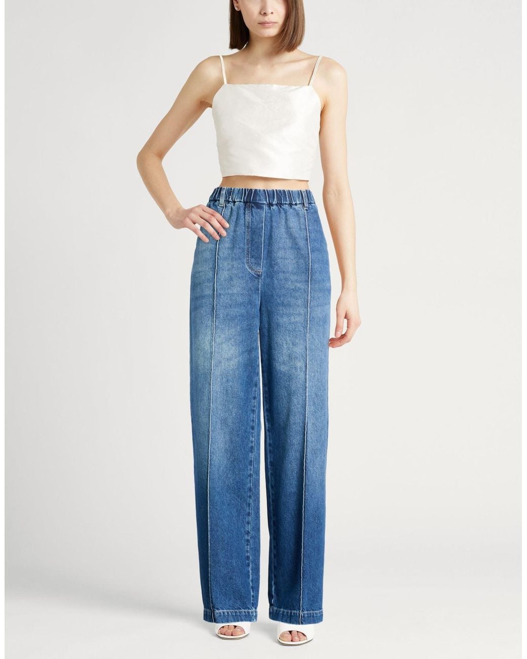Alysi Blue Jeans Cotton