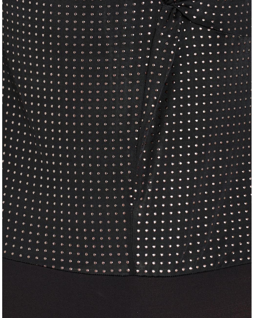 Liu Jo Black Bodysuit Polyester, Elastane