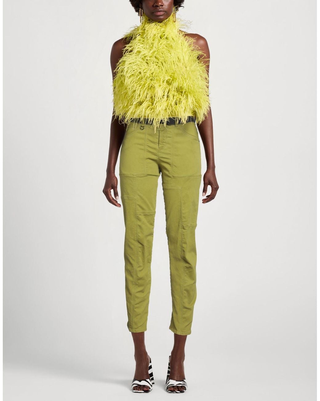 High Green Use Pants Cotton, Elastane