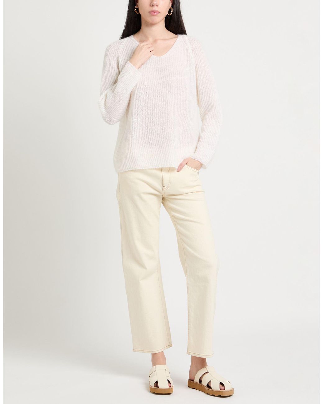 Pullover Max Mara de color White
