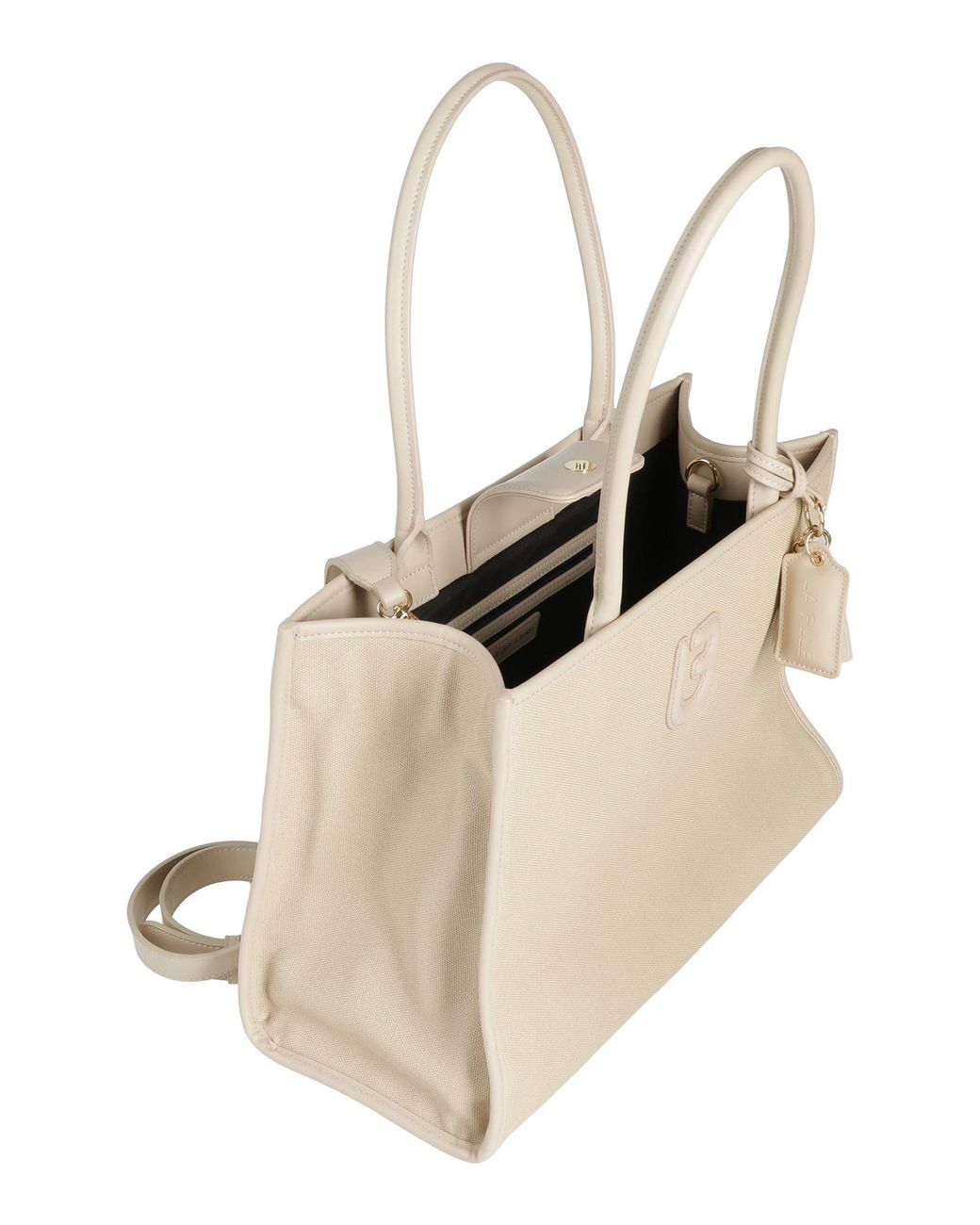 La Fille Des Fleurs Natural Shoulder Bags