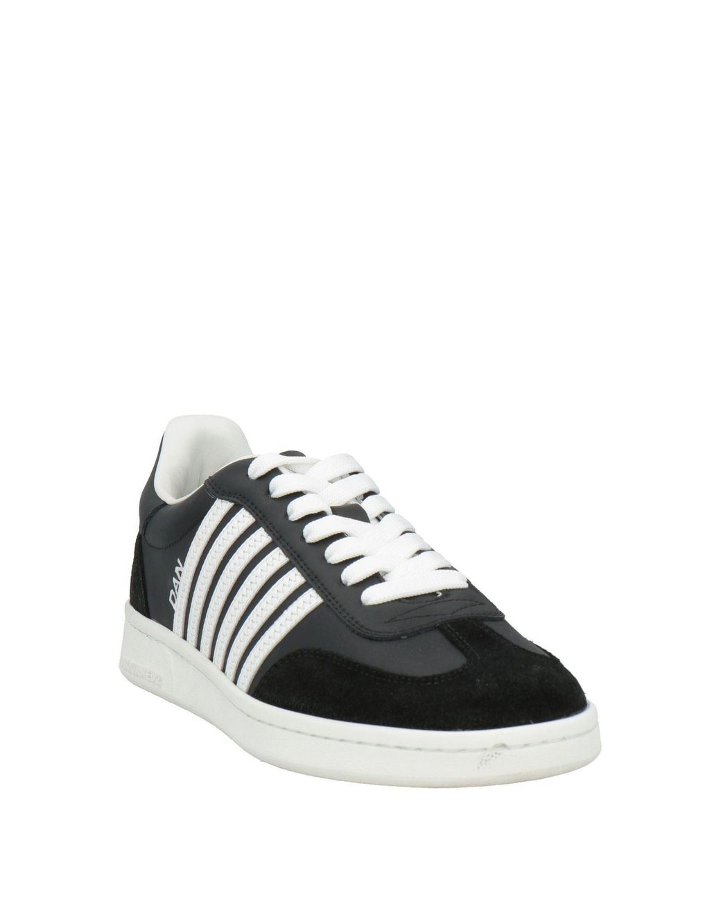 DSquared² Black Sneakers Leather
