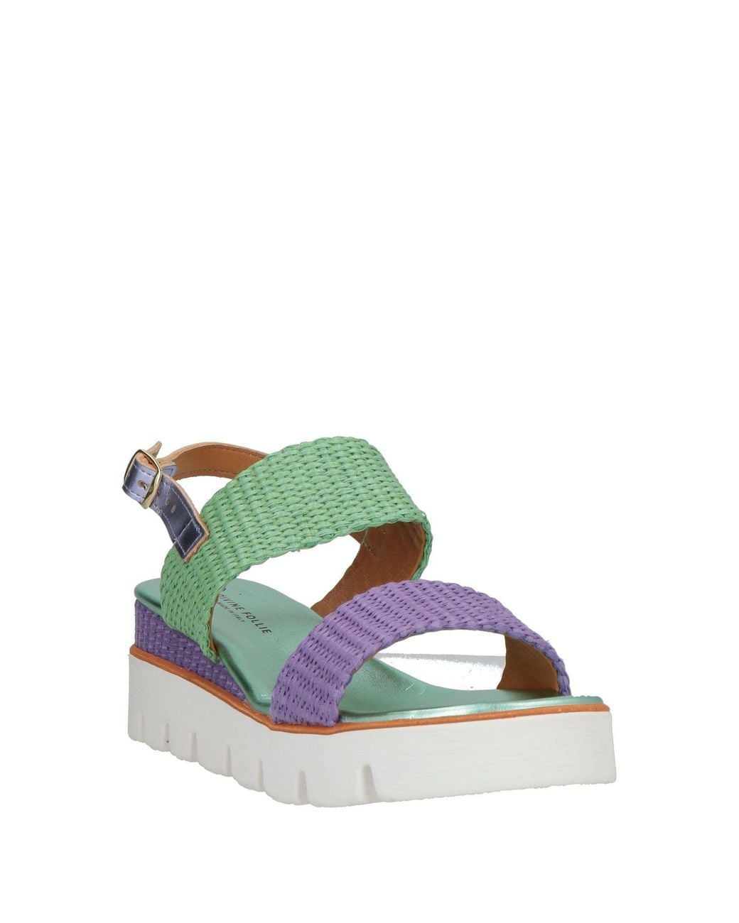 Divine Follie Green Sandals