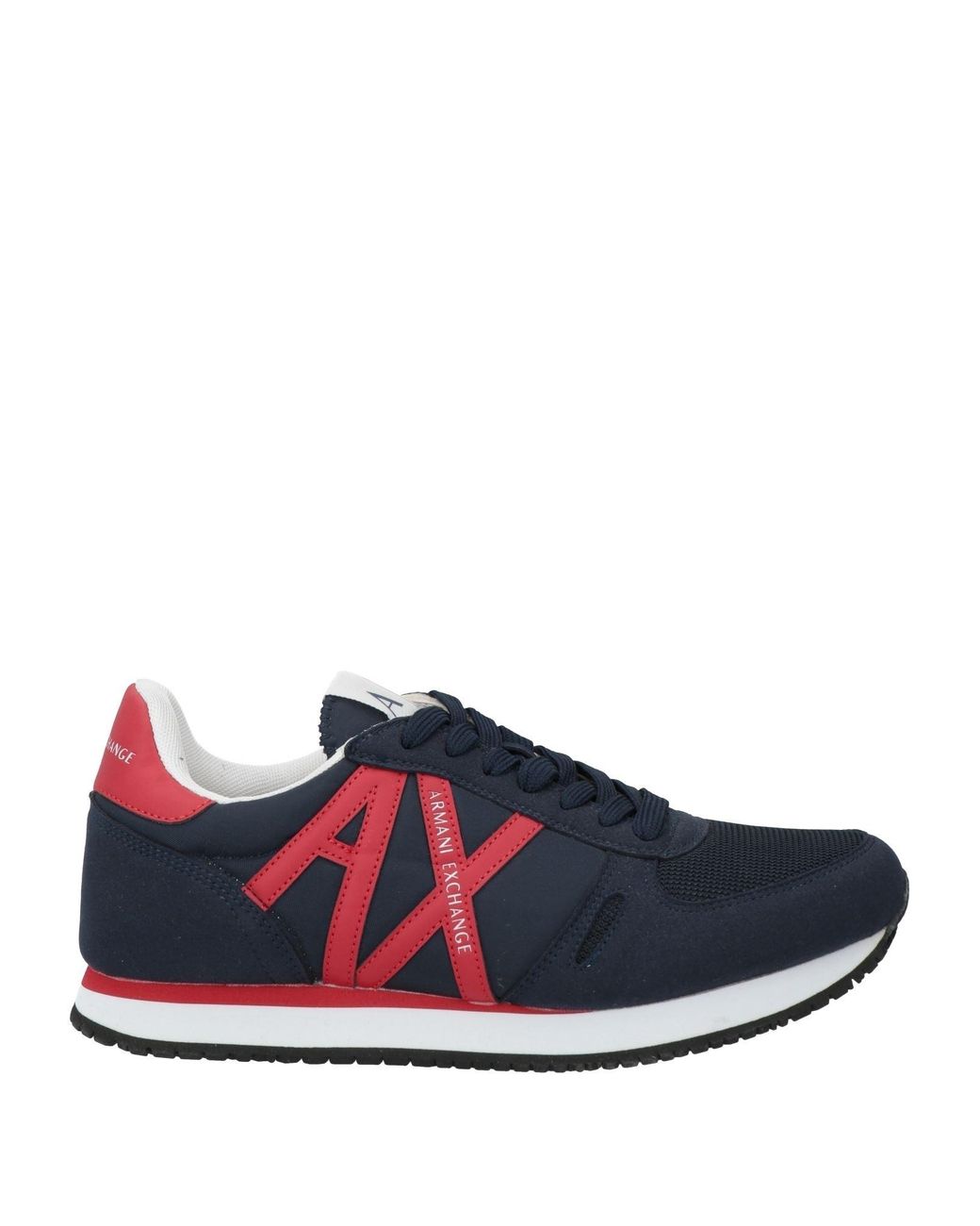 ARMANI EXCHANGE Blue Midnight Sneakers Polyamide, Polyurethane, Polyester for men