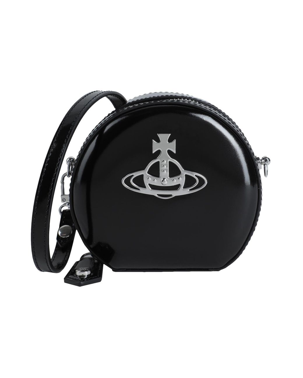 Vivienne Westwood Leather Crossbody Bag in Black Lyst