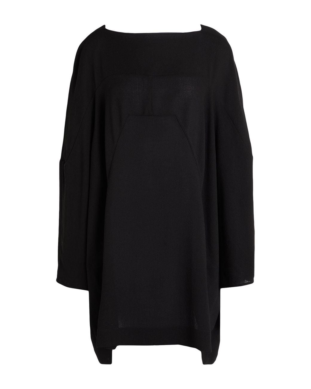 Rick Owens Black Mini Dress