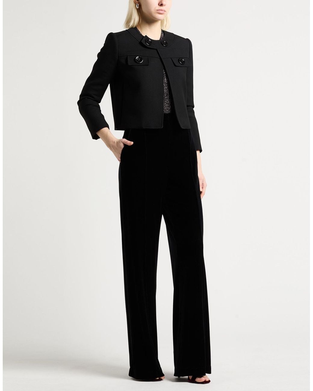 Céline Black Jacket Wool