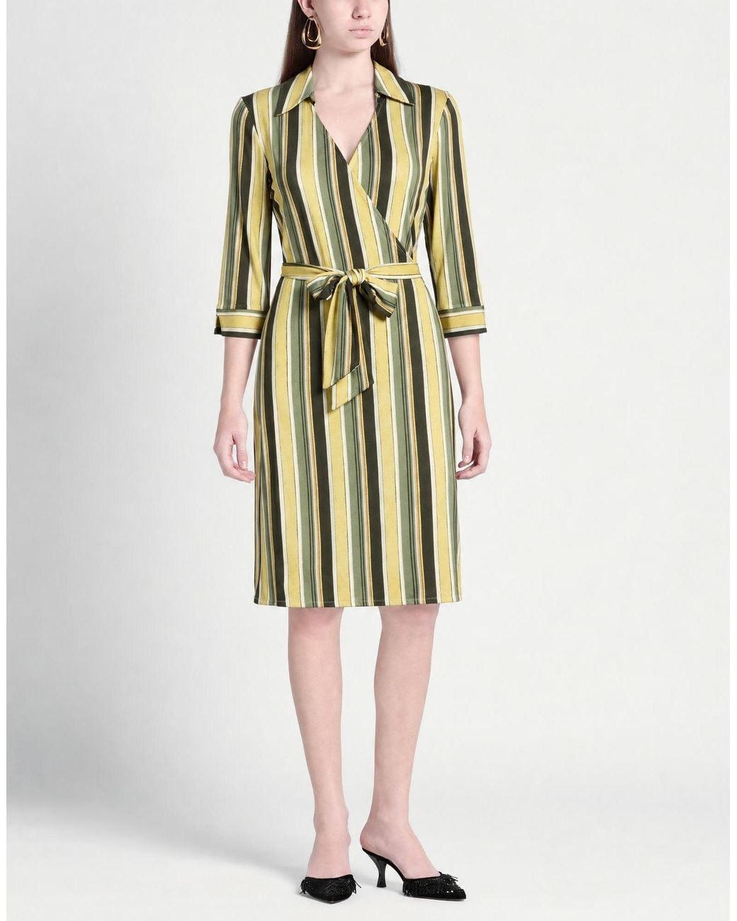 Camicettasnob Yellow Midi Dress