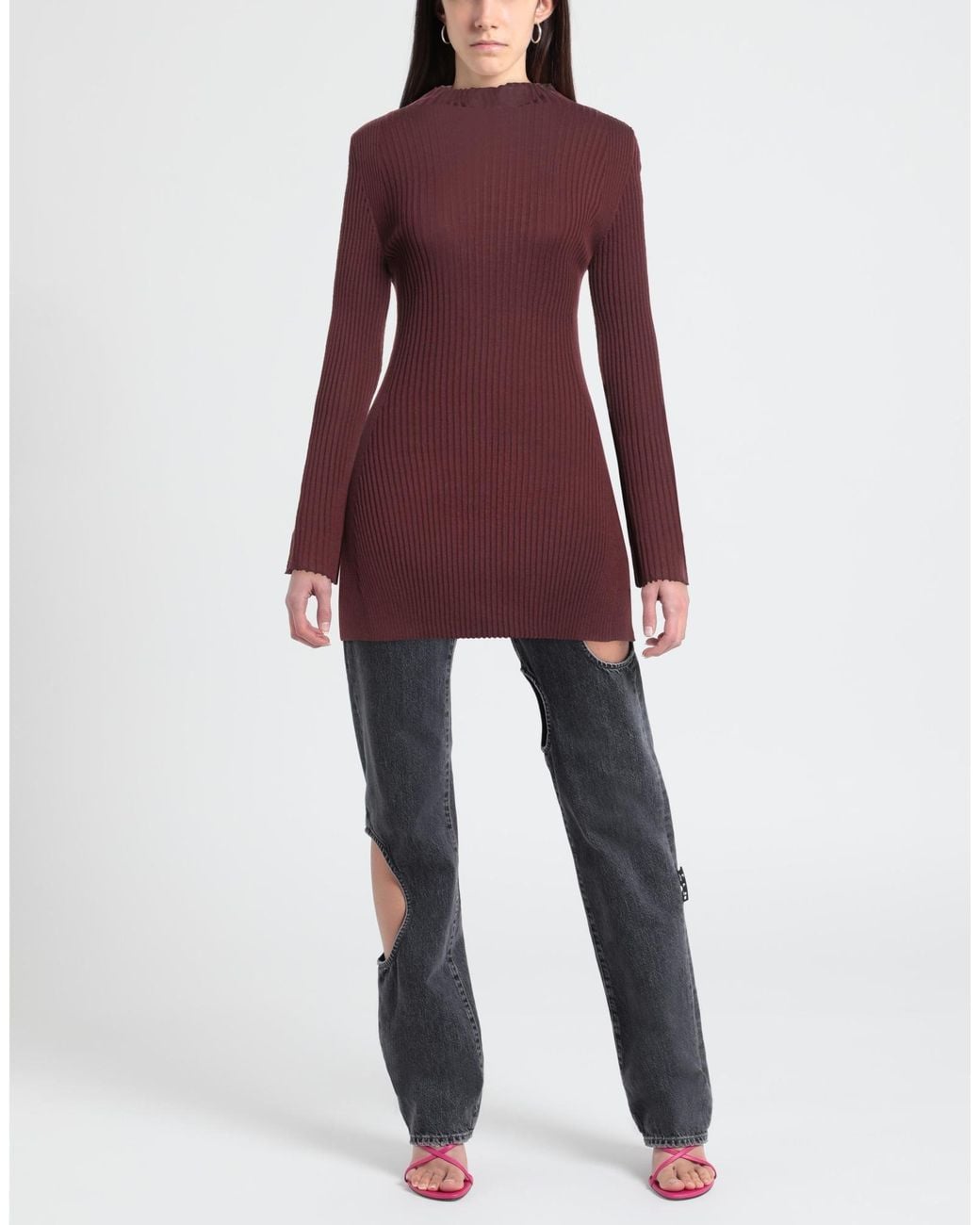 Wolford Purple Turtleneck