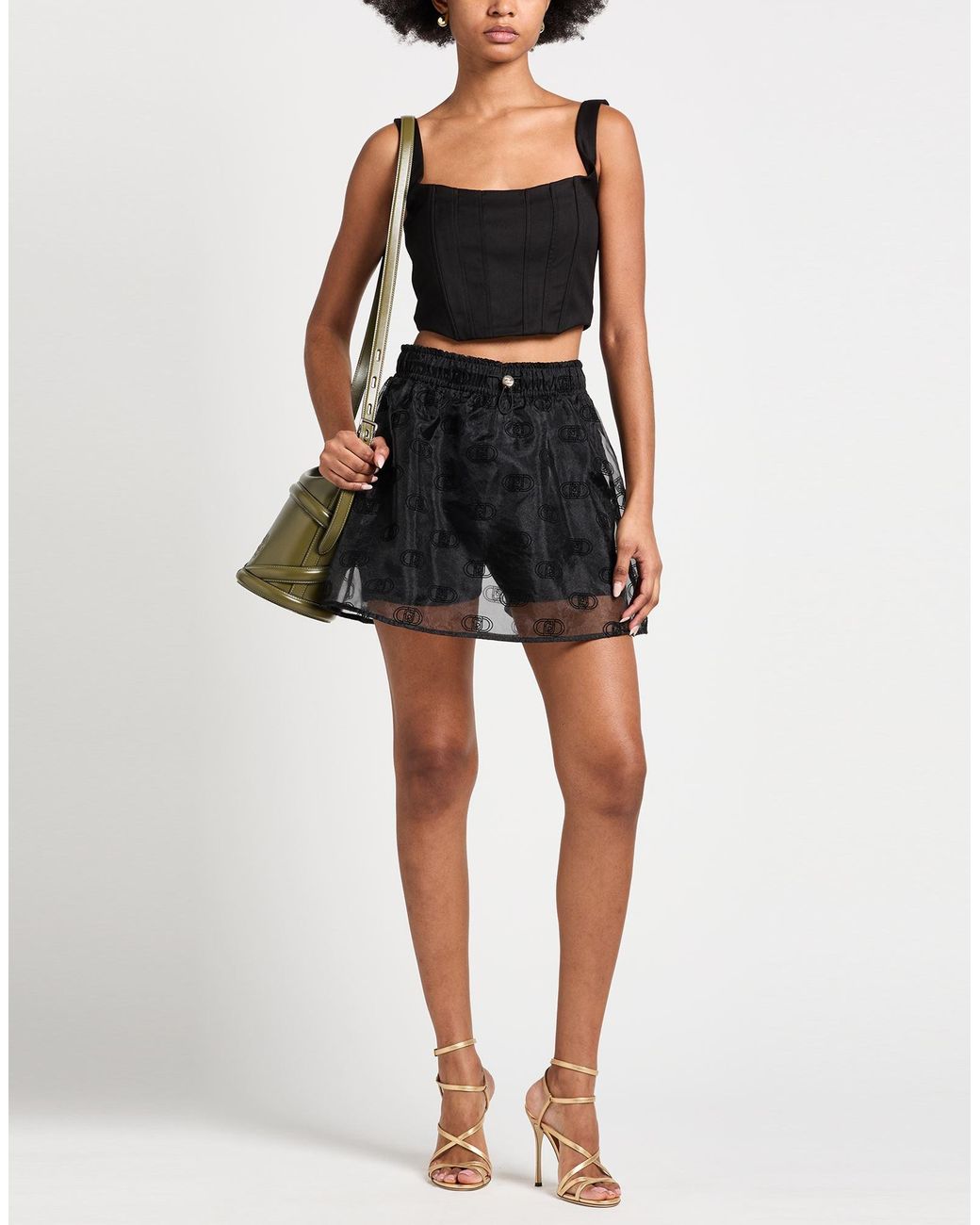 Liu Jo Black Mini Skirts