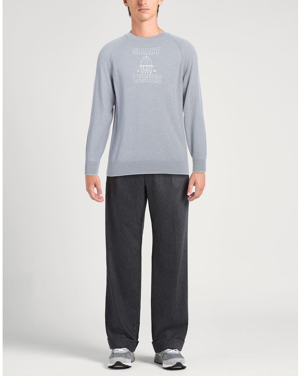 Pullover di Eleventy in Gray da Uomo