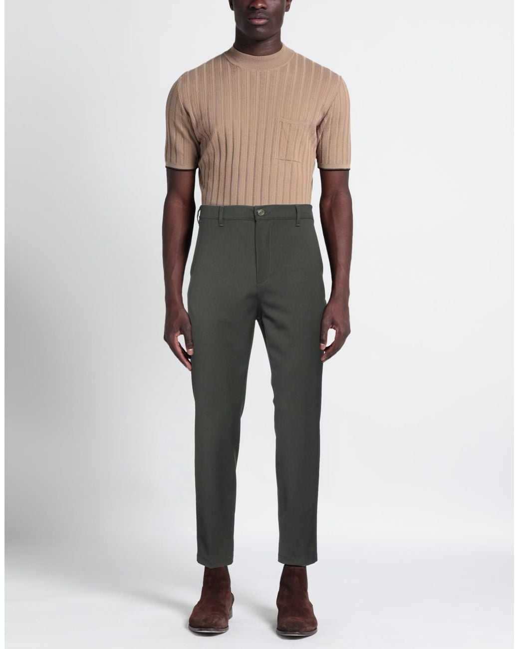 Cruna Gray Trouser for men