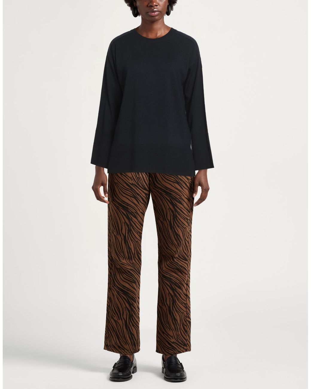 Pullover Alpha Studio de color Black